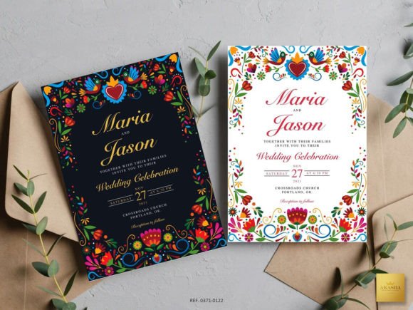 Download Mexican Wedding Invitations 12 Templates - Wedding Collection