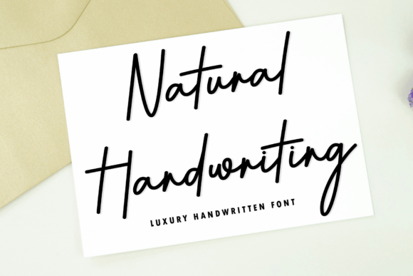 Download Natural Handwriting - Writing Collection