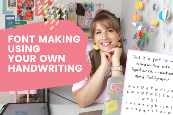 Download Font Making Using Your Own Handwriting - Writing Collection