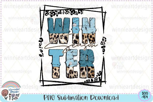 Download Winter Season Leopard Sublimation - Sublimation Collection