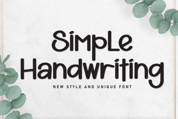 Download Simple Handwriting - Writing Collection