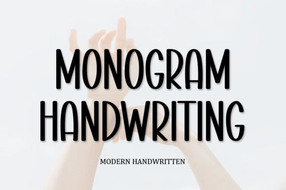 Download Monogram Handwriting - Writing Collection