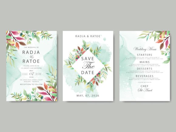 Download Greenery Eucalyptus Wedding Invitations - Wedding Collection