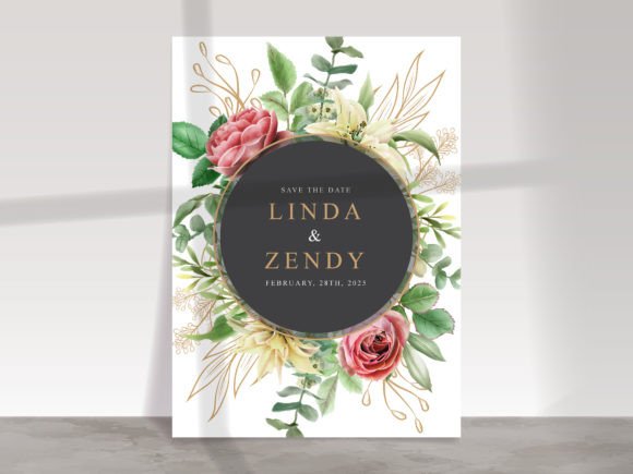 Download Elegant Floral Wedding Invitations Card - Wedding Collection
