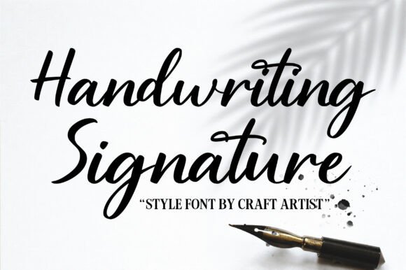 Download Handwriting Signature - Writing Collection